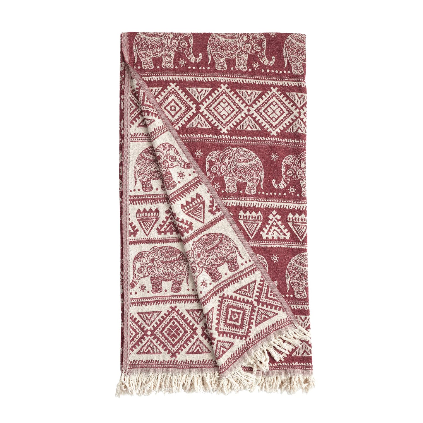 Boho Cotton Throw - 220cm x 240cm