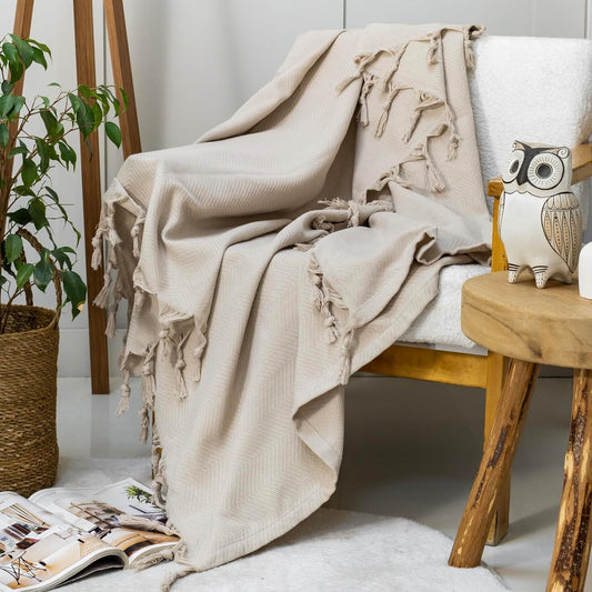 Sidney Cotton Throw - 130cm x 180cm