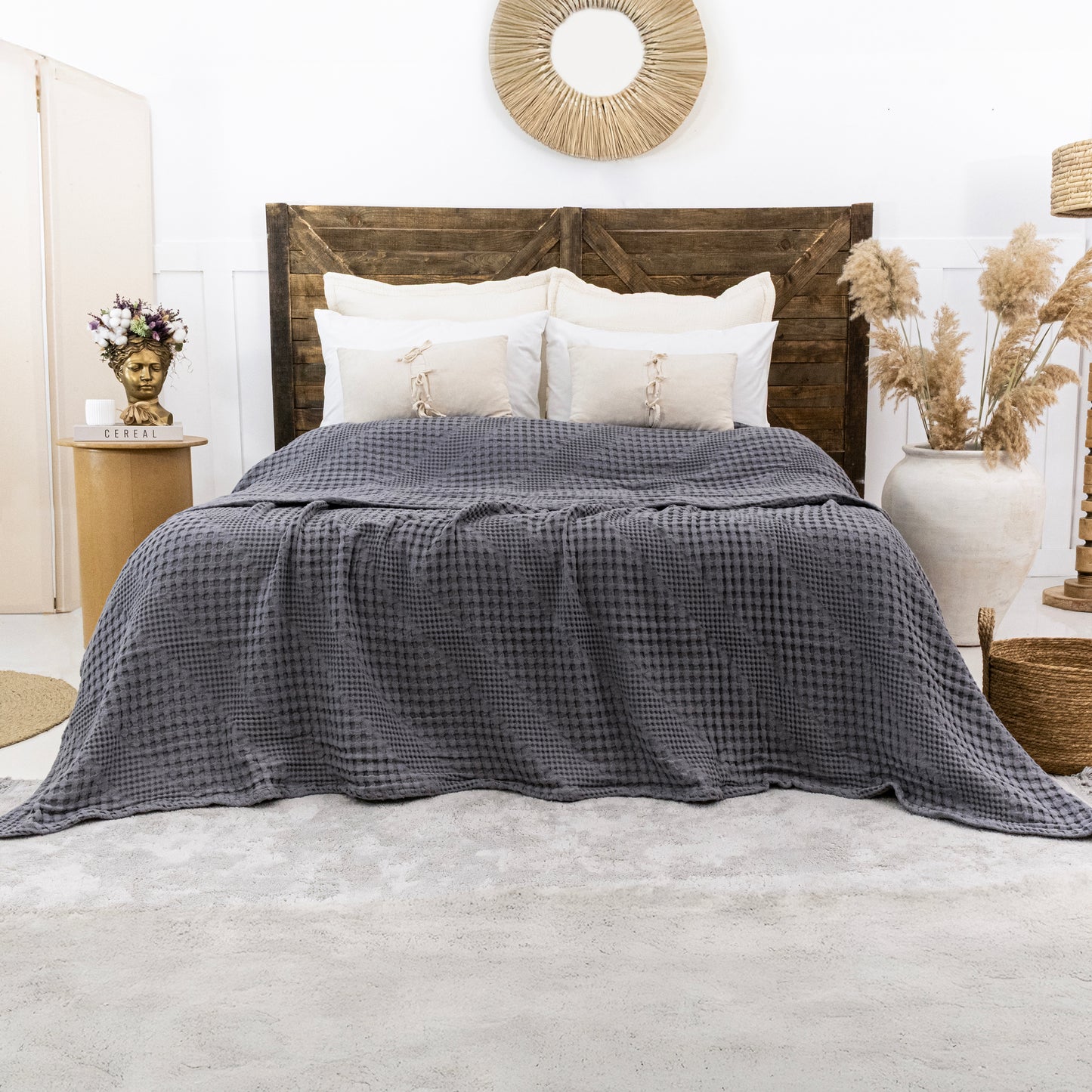 Joanna Cotton Throw - 250 cm × 280 cm