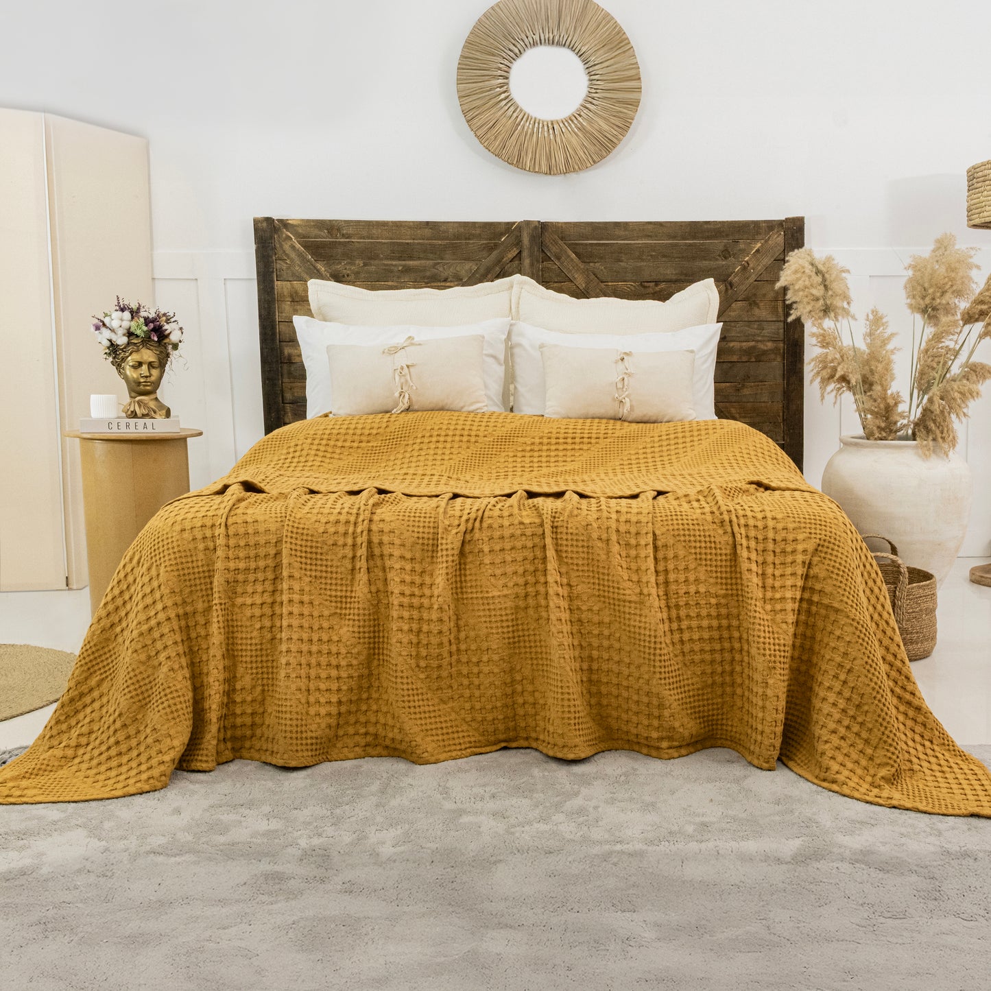 Joanna Cotton Throw - 250 cm × 280 cm