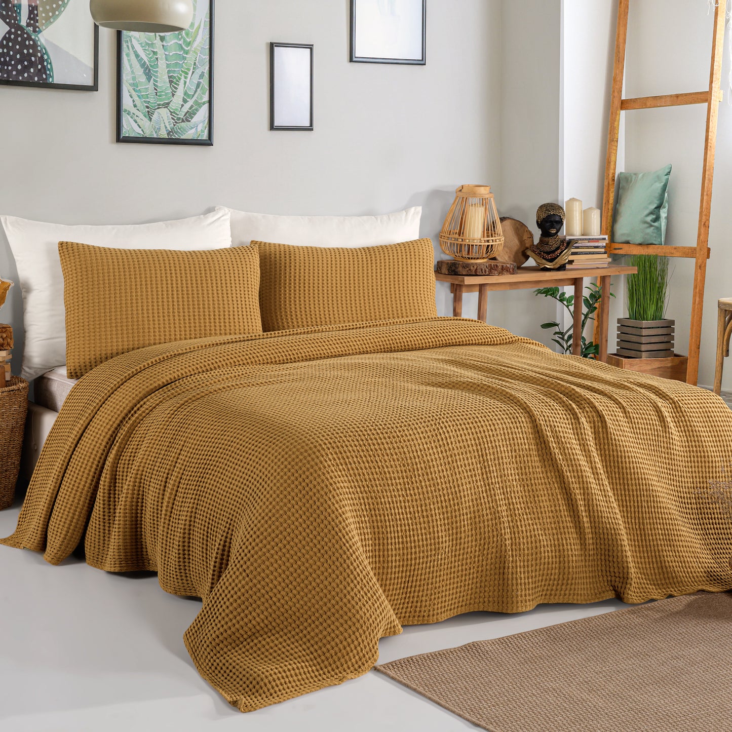Chelsea Cotton Throw - Super King - 240 x 280 cm