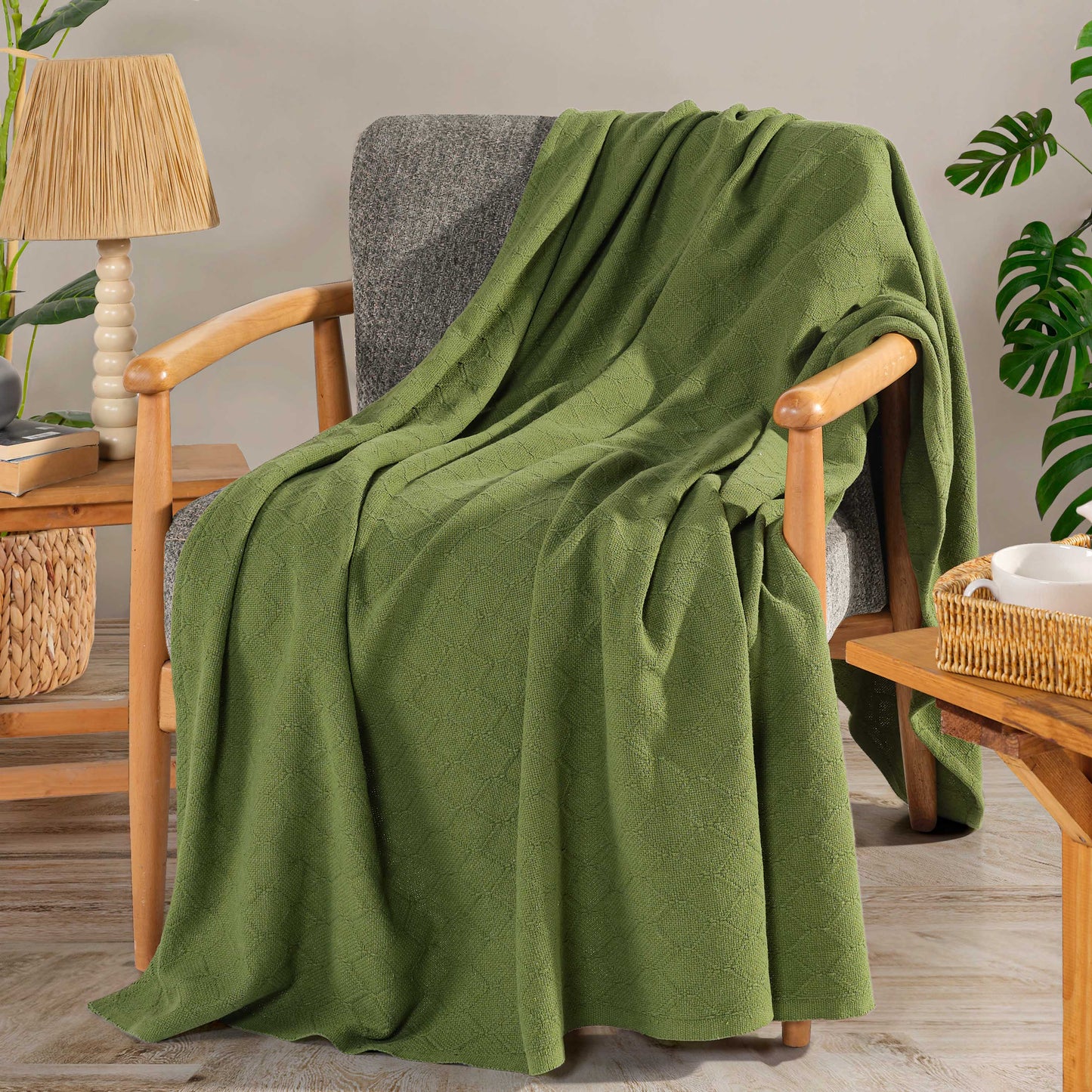Richmond Armchair and Single Sofa Throw - 130cm x 180cm - 100% Cotton