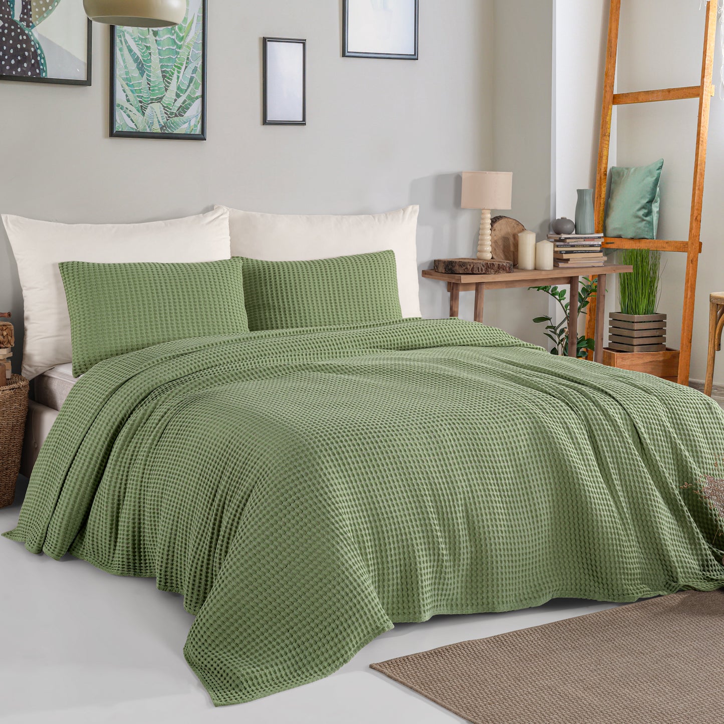 Chelsea Cotton Throw - Super King - 240 x 280 cm