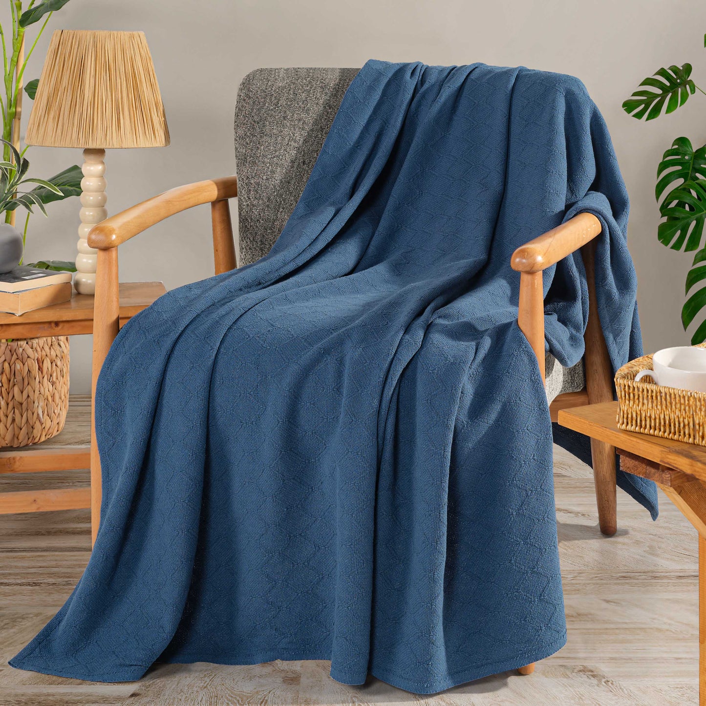 Richmond Armchair and Single Sofa Throw - 130cm x 180cm - 100% Cotton