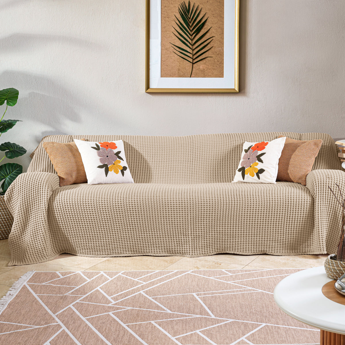 Chelsea Cotton Throw - Super King - 240 x 280 cm