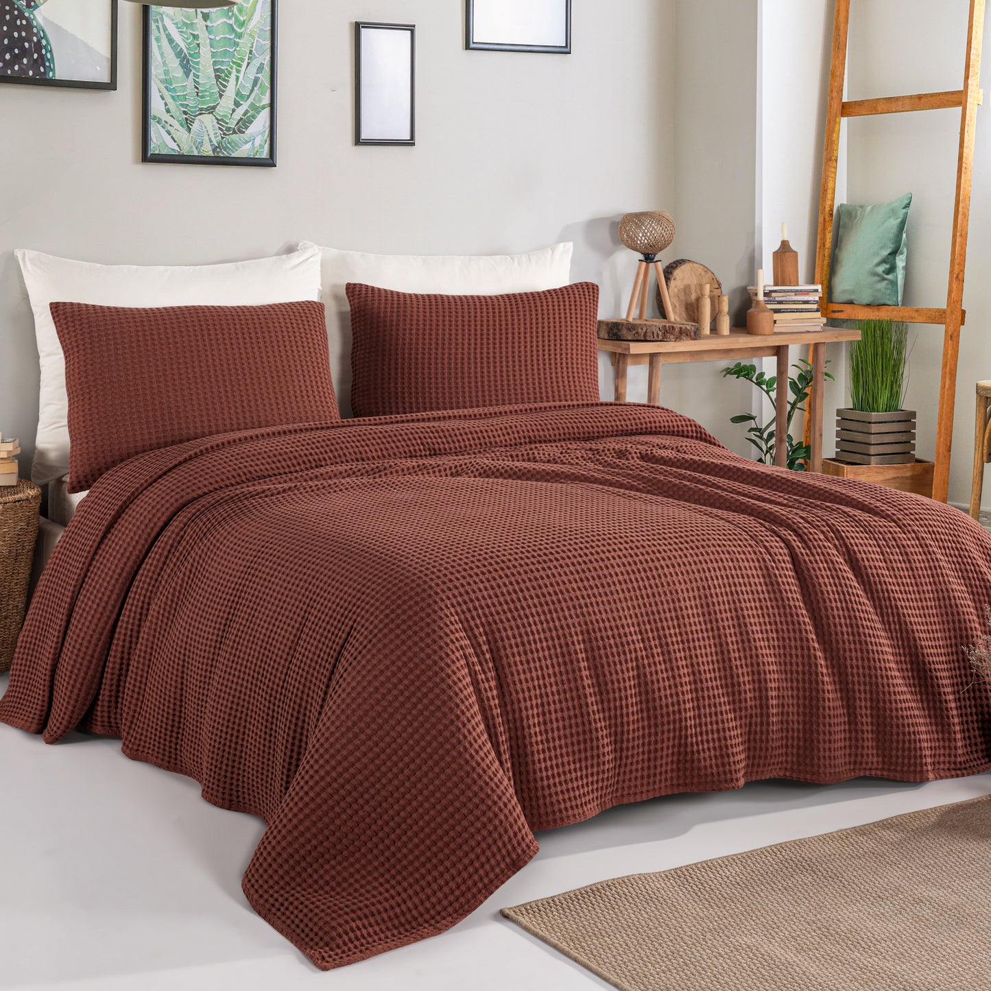 Chelsea Cotton Throw - Super King - 240 x 280 cm