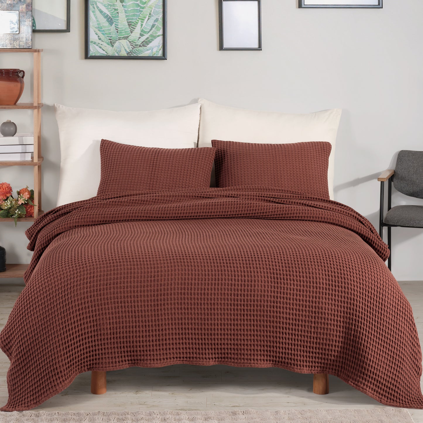 Chelsea Cotton Throw - Double - 180 x 240 cm