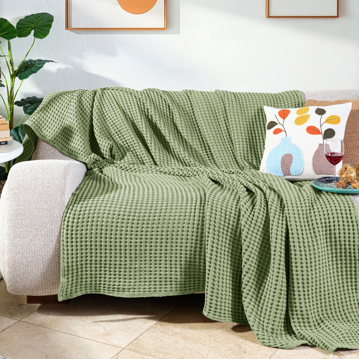 Chelsea Cotton Throw - Double - 180 x 240 cm