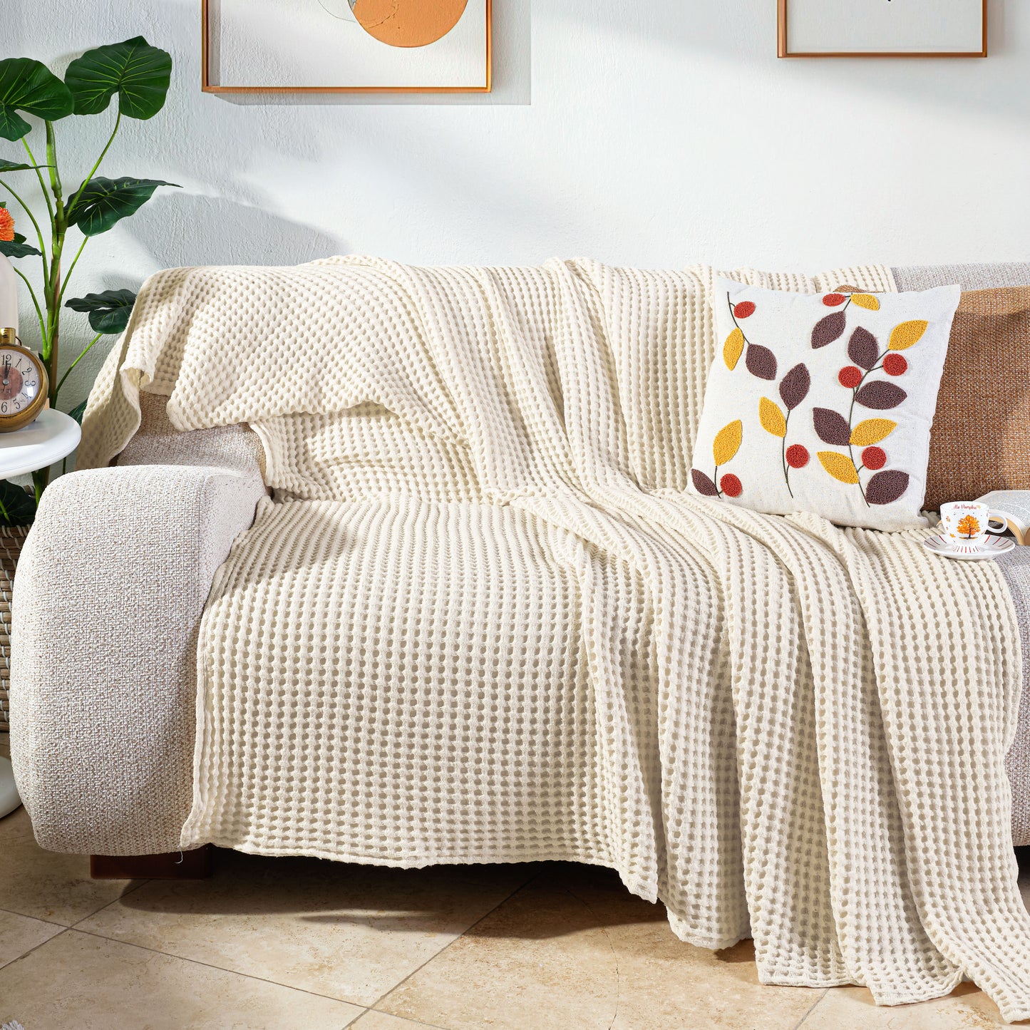 Chelsea Cotton Throw - Double - 180 x 240 cm