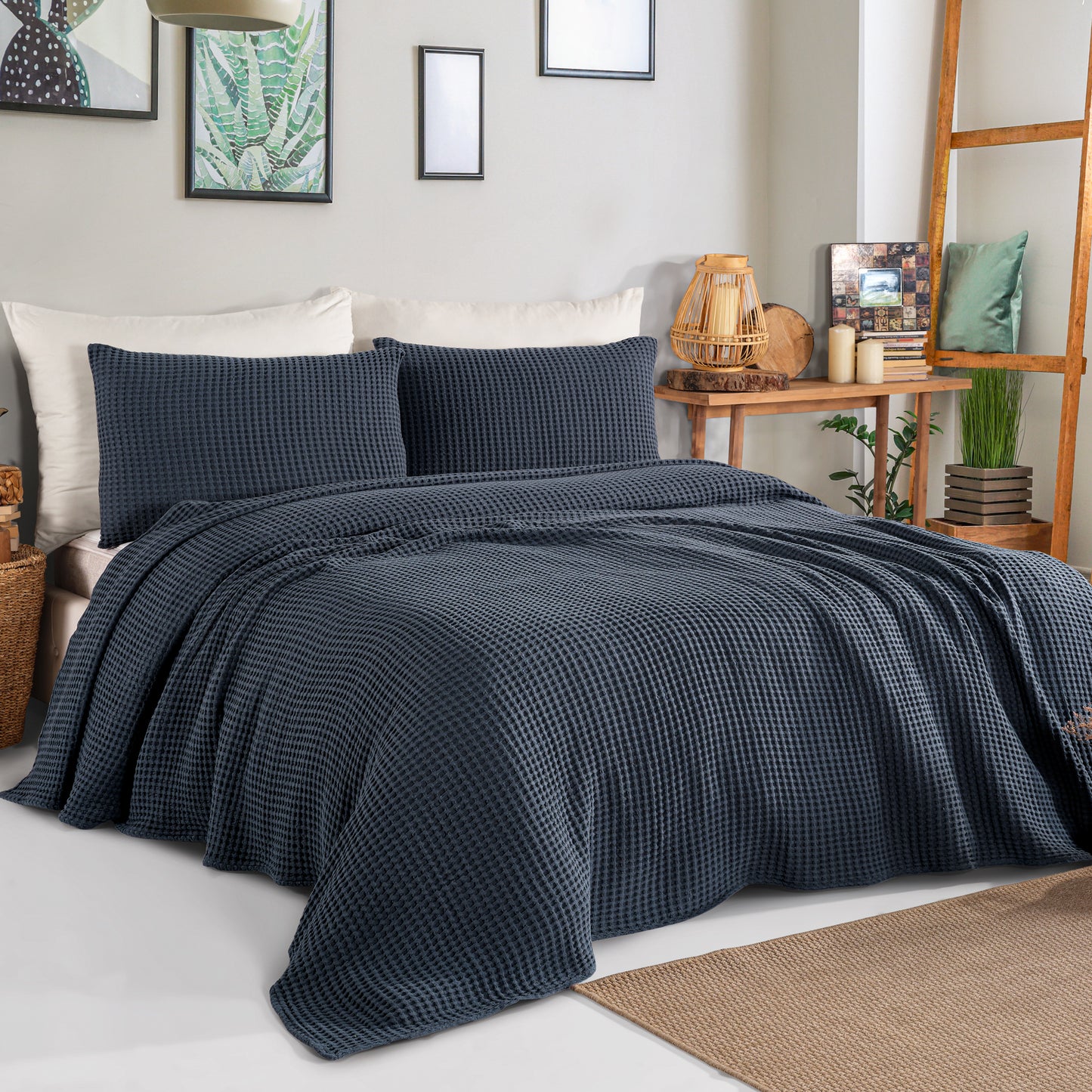 Chelsea Cotton Throw - Super King - 240 x 280 cm