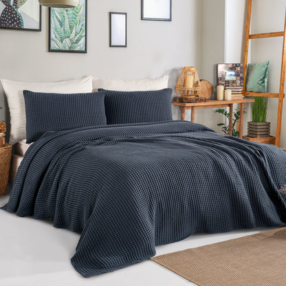 Chelsea Cotton Throw - Super King - 240 x 280 cm