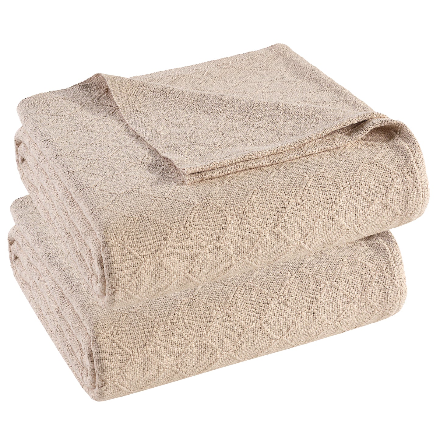 Richmond Medium L-Shaped Sofa Throw 2 Pack - 180cm x 300cm + 180cm x 300cm - 100% Cotton