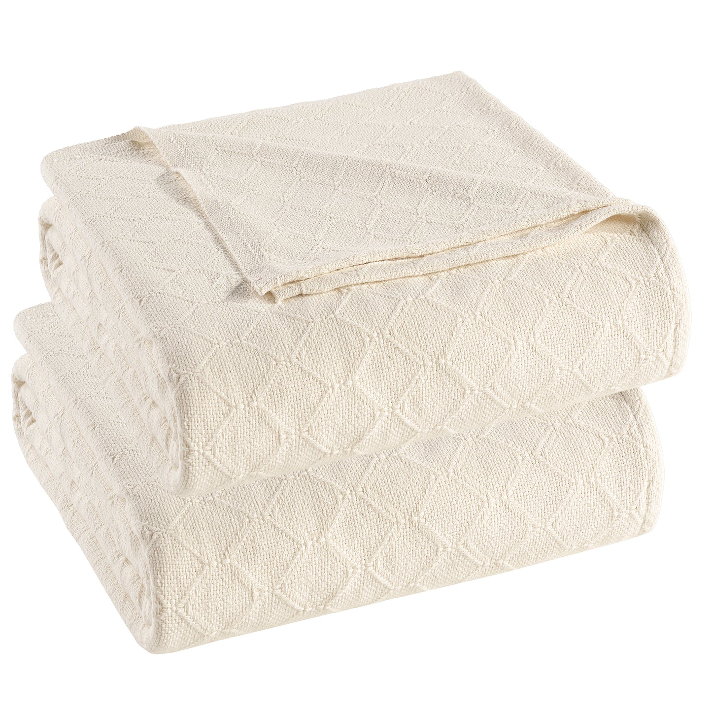 Richmond Medium L-Shaped Sofa Throw 2 Pack - 180cm x 300cm + 180cm x 300cm - 100% Cotton