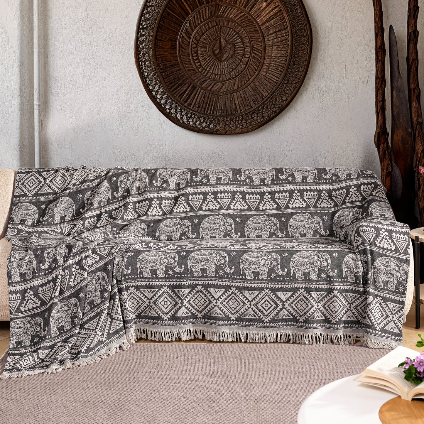 Boho King Throw - 220cm x 240cm