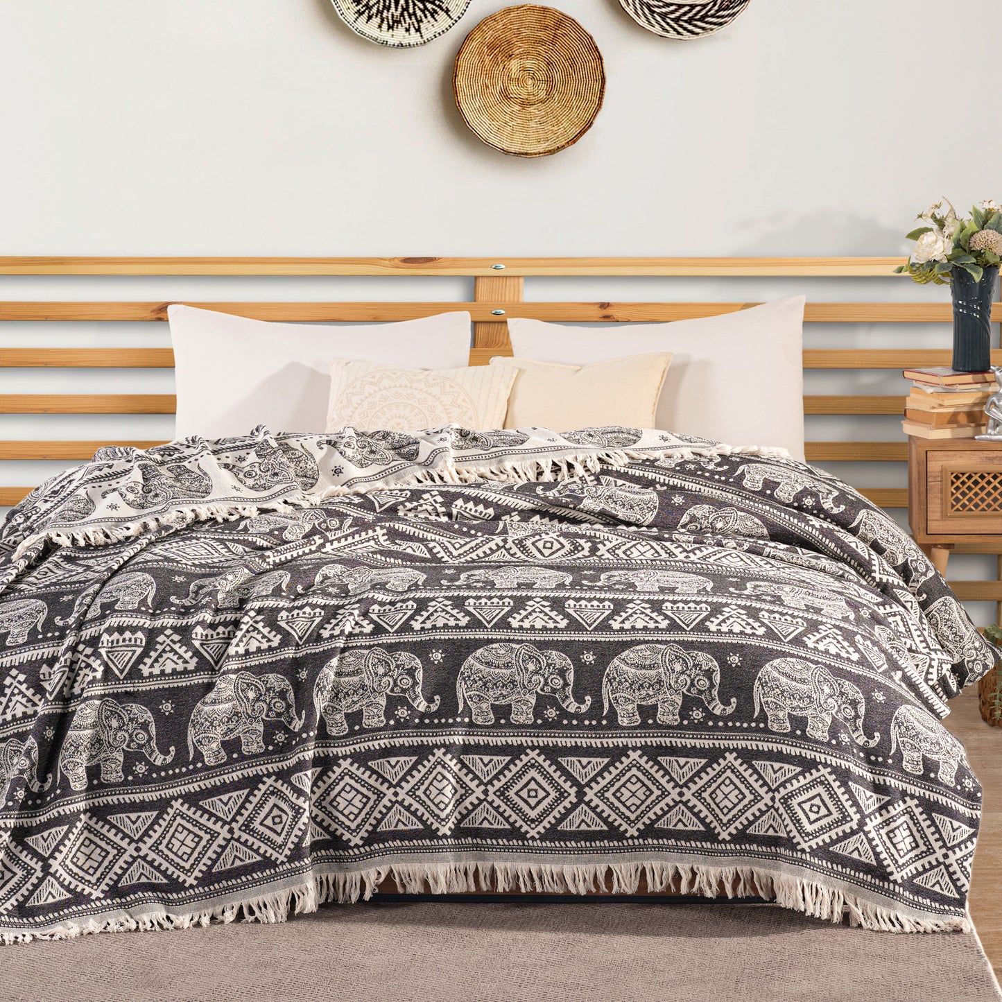 Boho King Throw - 220cm x 240cm