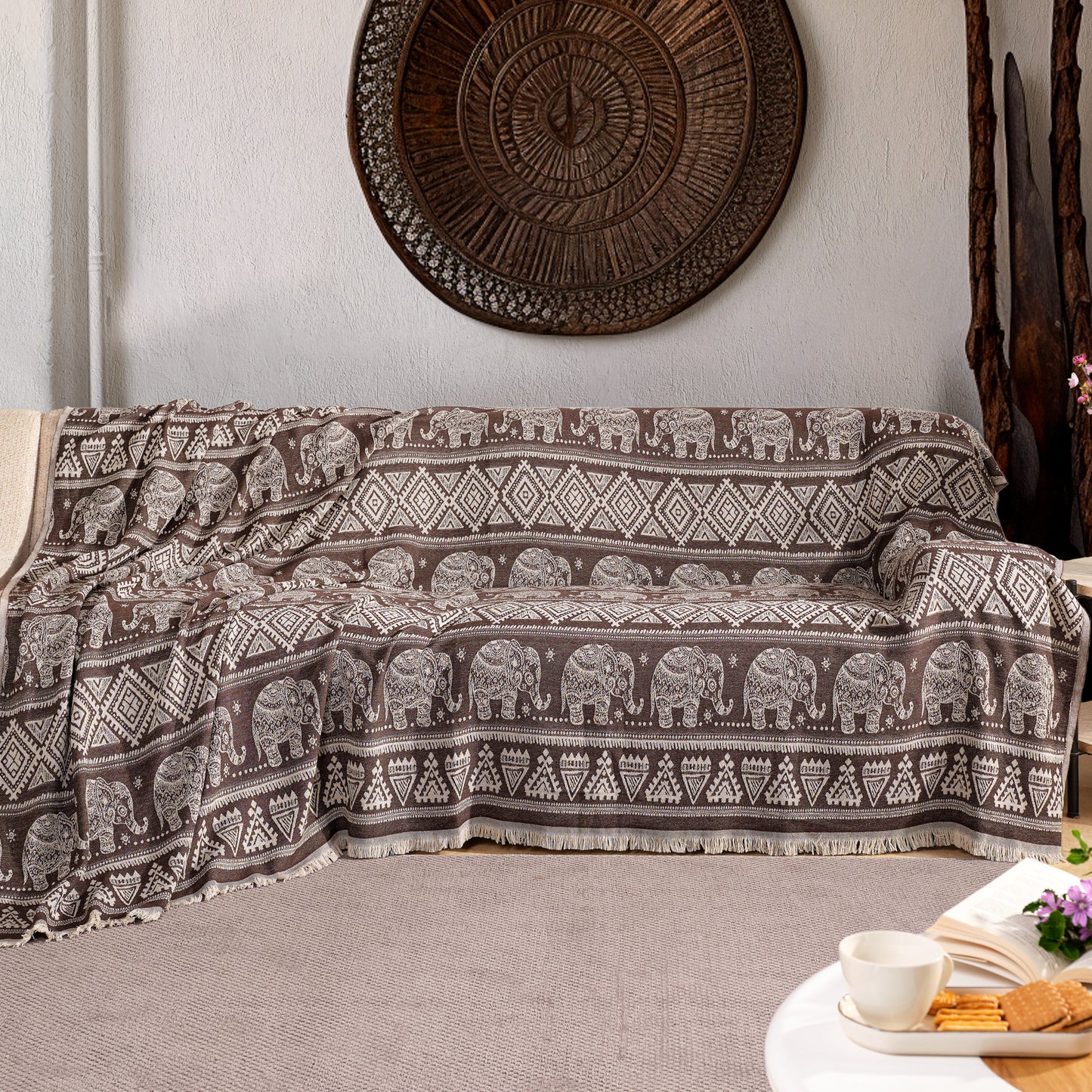 Boho King Throw - 220cm x 240cm