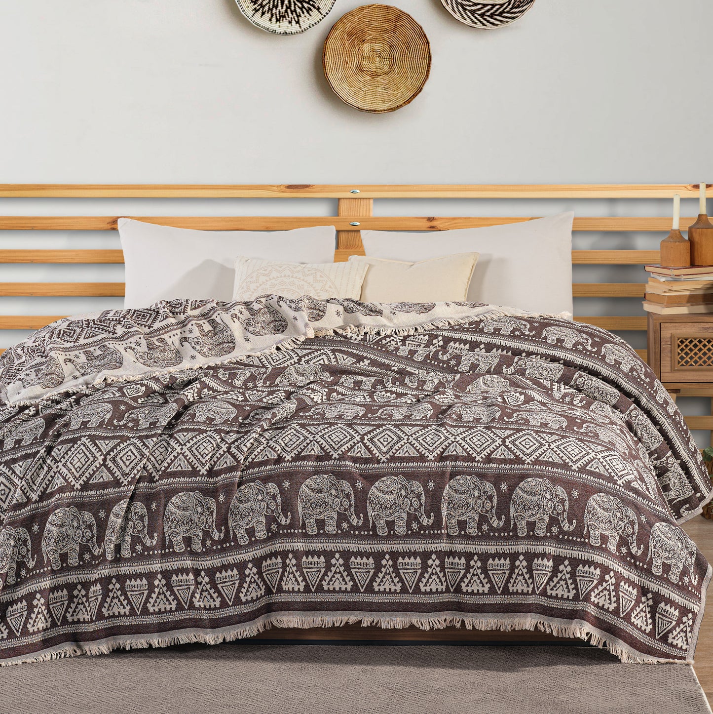 Boho King Throw - 220cm x 240cm