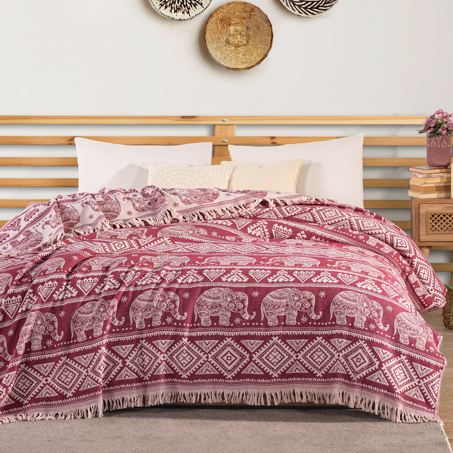 Boho King Throw - 220cm x 240cm