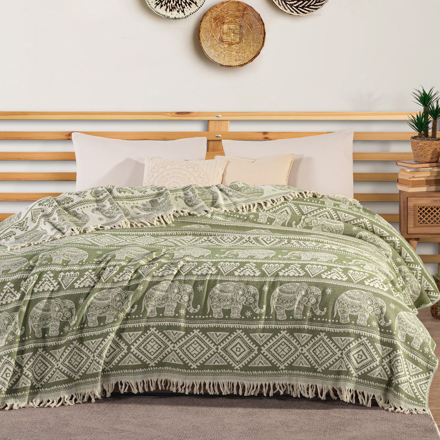 Boho King Throw - 220cm x 240cm