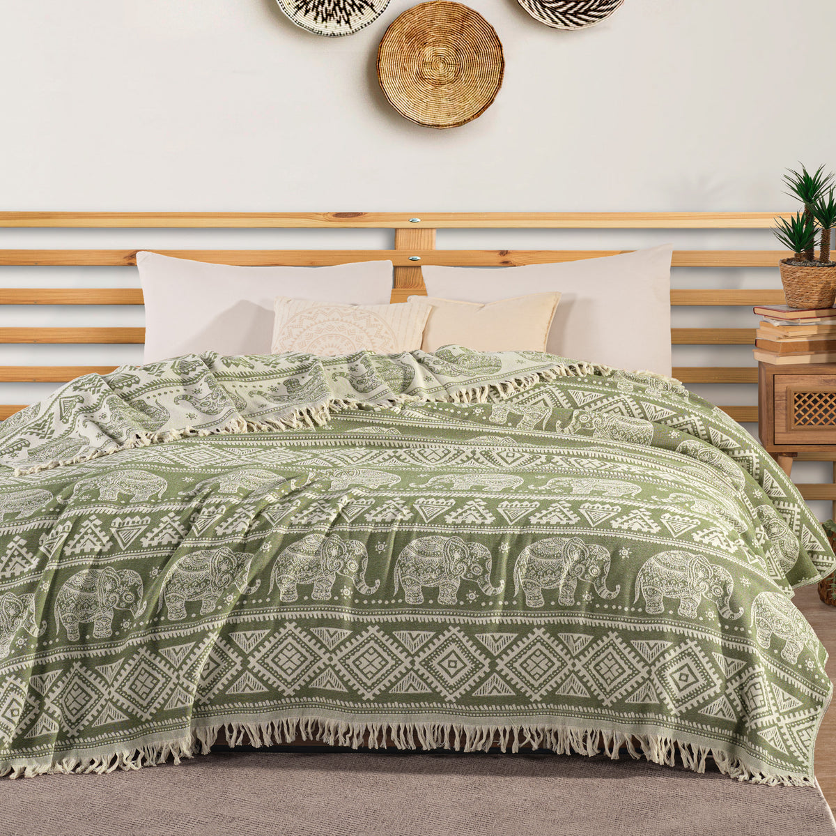 Boho King Throw - 220cm x 240cm