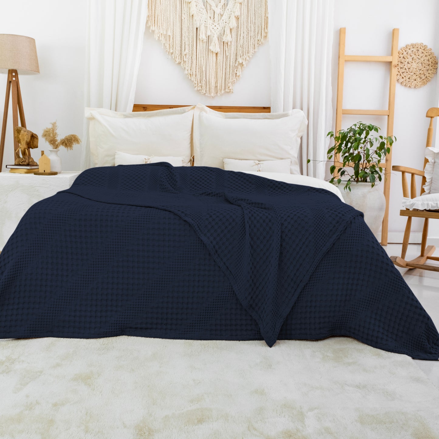 Joanna Cotton Throw - 220cm x 250cm