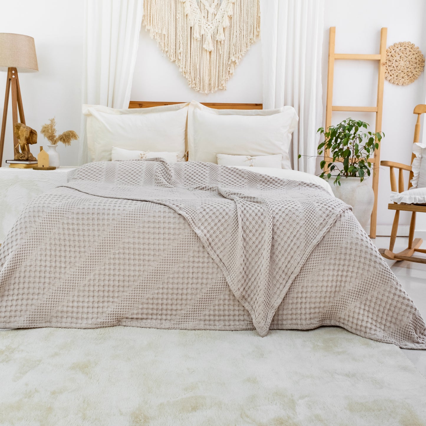 Joanna Cotton Throw - 220cm x 250cm